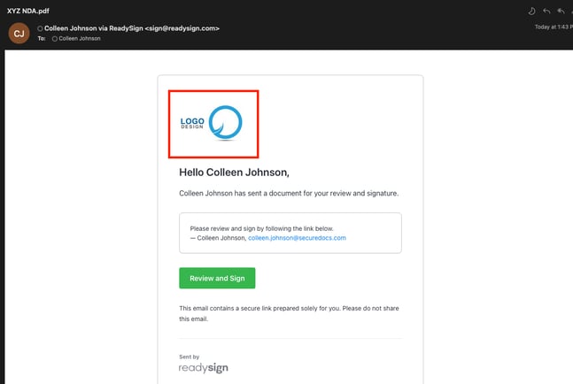 Notification Emails