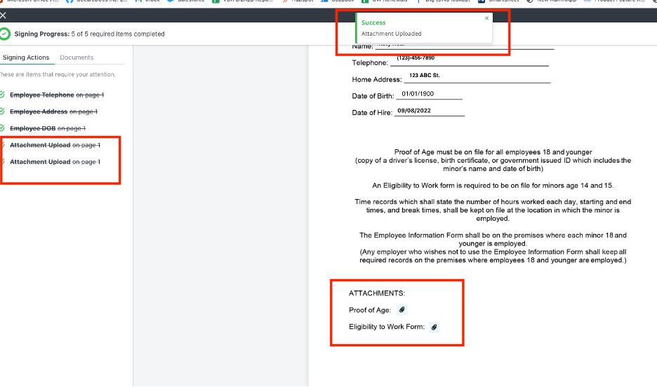 ReadySign Help Resources | Adding Attachments to Documents