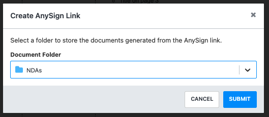 select folder