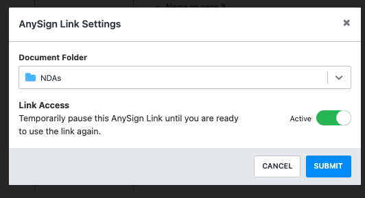 anysign link