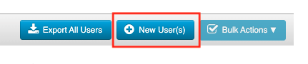 Inviting a New User into your account