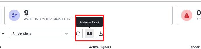 address book